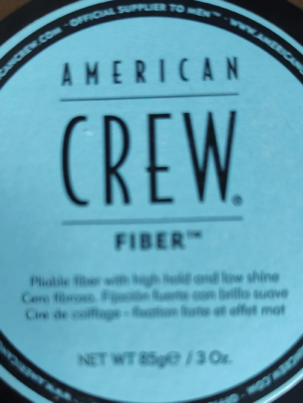 American Crew fiber provides